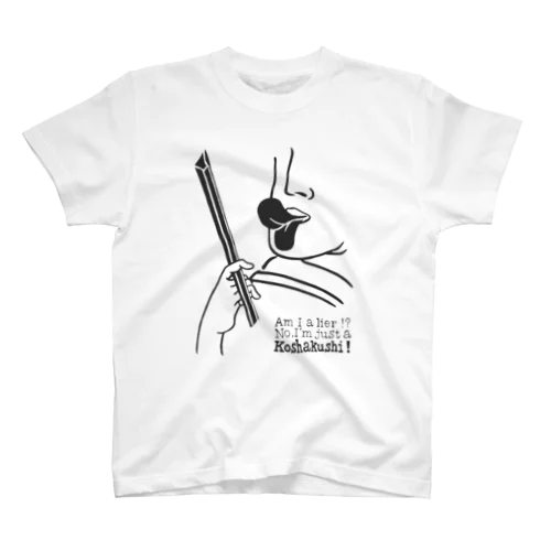 二枚舌“Kosyakushi !” Regular Fit T-Shirt