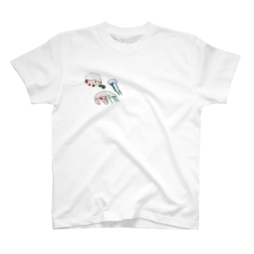 3匹のクラゲ Regular Fit T-Shirt