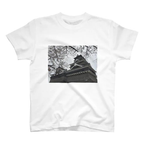 在りし日の熊本城 スタンダードTシャツ