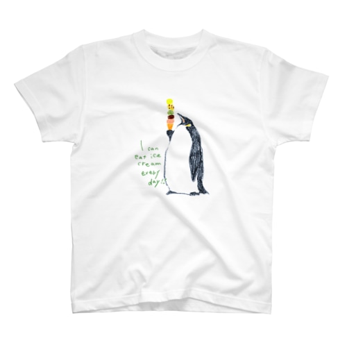 ペンギンとアイス Regular Fit T-Shirt