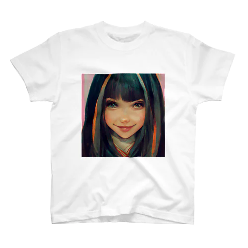 Artistic girl スタンダードTシャツ