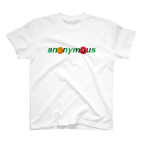 anonymous #003(botanical) Regular Fit T-Shirt