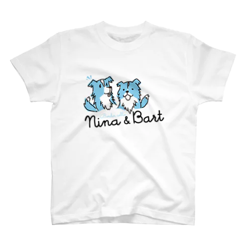 【nina&bart】仲良し姉弟 スタンダードTシャツ