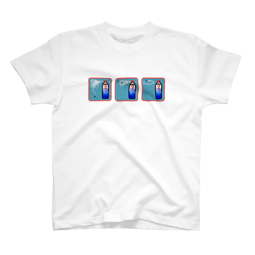 ピクセルアート-殺虫剤3コマ Regular Fit T-Shirt