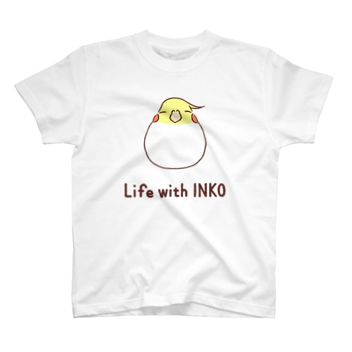 インコまんじゅう（オカメインコ　ルチノー） Regular Fit T-Shirt