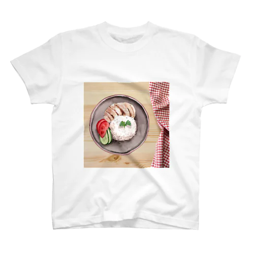 世界の食べ物に舌鼓 Regular Fit T-Shirt