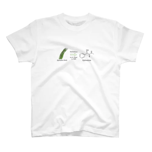 麻黄 エフェドリン単離 Regular Fit T-Shirt