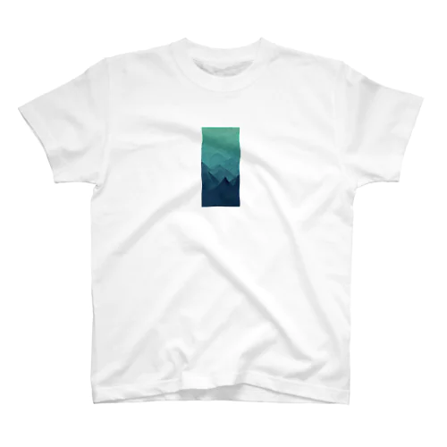 AI出力:山脈 Regular Fit T-Shirt
