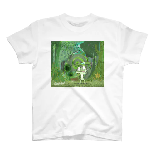 かえる先輩と謎の森 Regular Fit T-Shirt