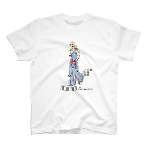 パリジェンヌーパレロワイヤル Regular Fit T-Shirt