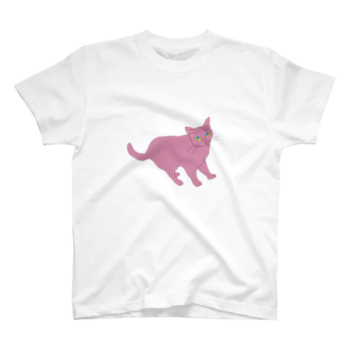 PINK CAT  Regular Fit T-Shirt