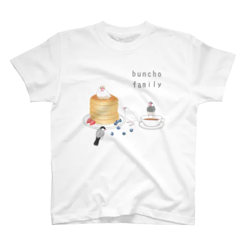 文鳥ファミリー Tシャツ3 Regular Fit T-Shirt