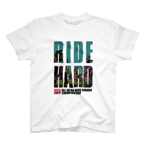 G-NET OFFICIAL GOODS RIDE HARD START　淡色用 Regular Fit T-Shirt