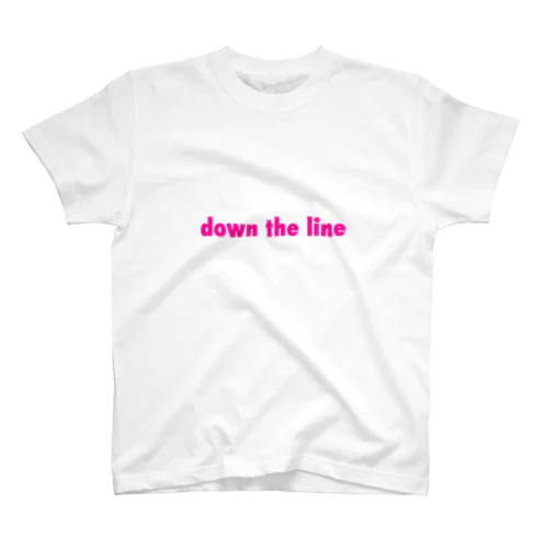 down the line スタンダードTシャツ