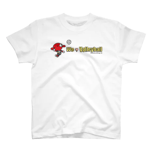 We ♥ Volleyball Regular Fit T-Shirt