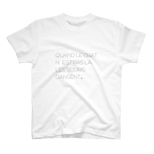 猫ことわざ Regular Fit T-Shirt