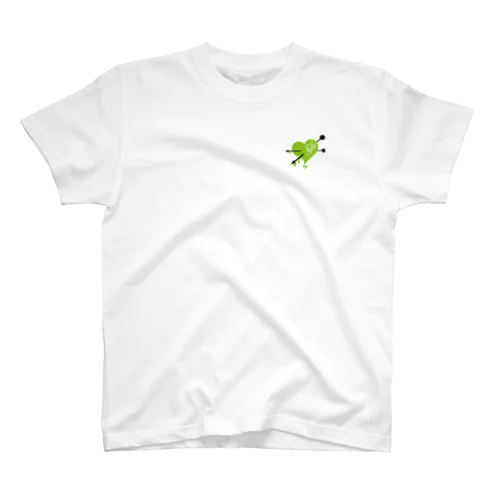 II HEART SST【GREEN】 Regular Fit T-Shirt