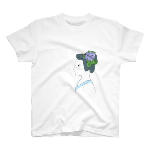 紫陽花の季節 Regular Fit T-Shirt