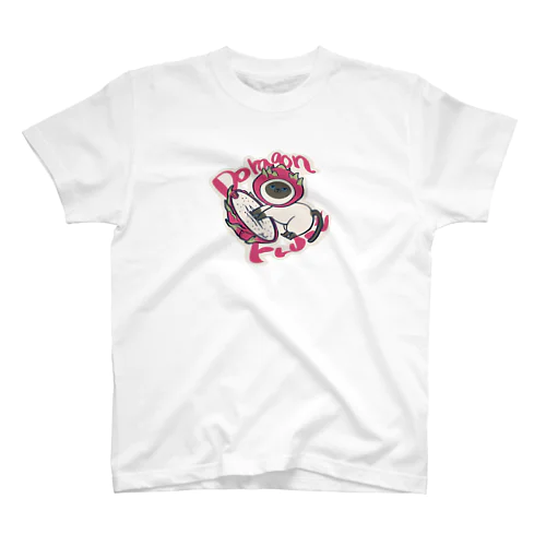 フルーティーキャット　Doragon fruit スタンダードTシャツ