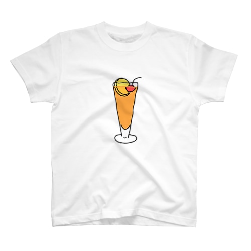 ポップなオレンジジュース Regular Fit T-Shirt