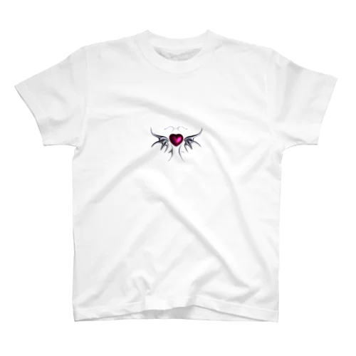 悪魔ハート　pink 2 スタンダードTシャツ