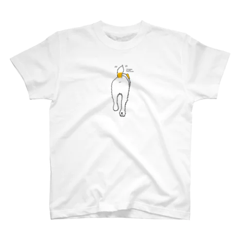 おさんぽ中(プリント小さめver.) Regular Fit T-Shirt