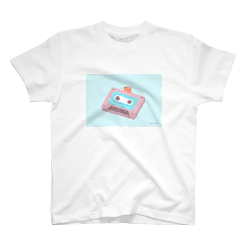 めんだこくんのカセットテープ スタンダードTシャツ