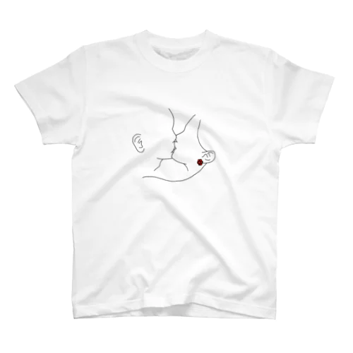 君と（赤） スタンダードTシャツ