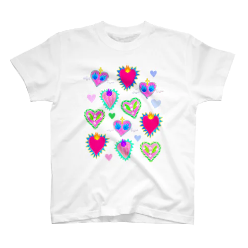 Hearts!!!!Corazon!!!! Regular Fit T-Shirt