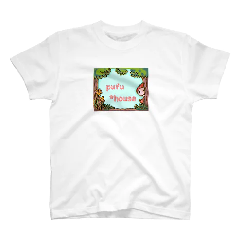 pufu*house オリジナルロゴT Regular Fit T-Shirt