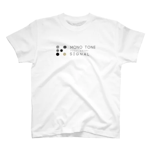 monotone signal(モノシグ) Regular Fit T-Shirt