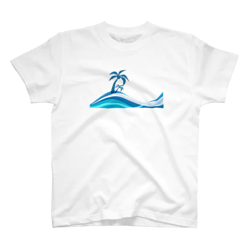 summer beach2 Regular Fit T-Shirt