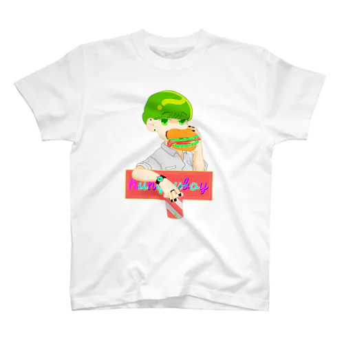 hungry boy スタンダードTシャツ