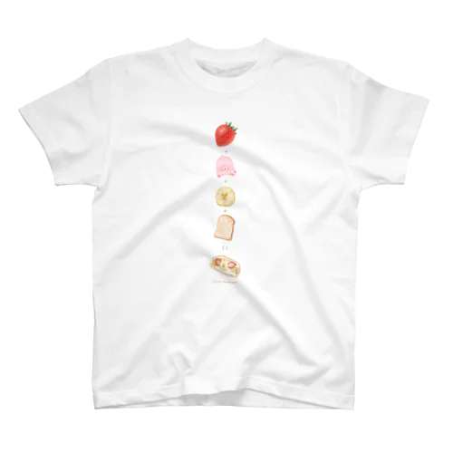 🍓＋🧸＋🍌＋🍞＝フルーツサンド Regular Fit T-Shirt