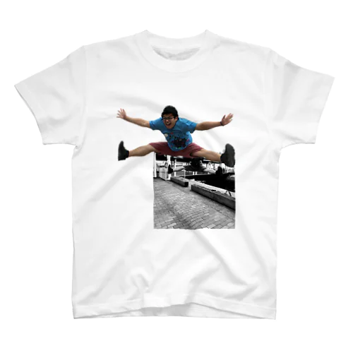 OUQSマスコットyodash_jump!! Regular Fit T-Shirt