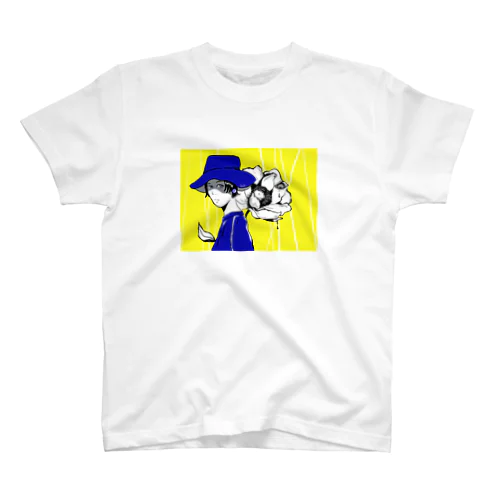 帽子の女の子 スタンダードTシャツ