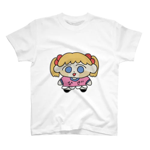 (明るい色用)ひざちゃんてーしゃつ スタンダードTシャツ