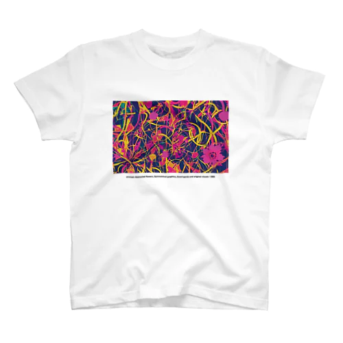 DBS_Flower pattern_003 スタンダードTシャツ