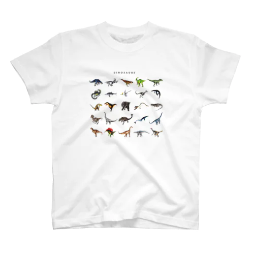 恐竜シリーズ：カラーT スタンダードTシャツ