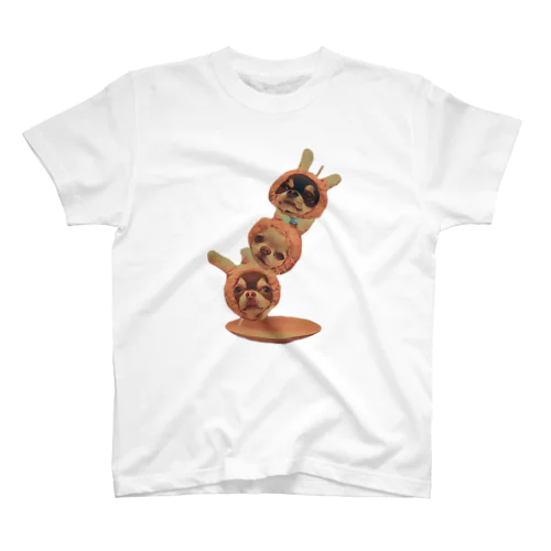 だんご3兄弟犬🐶2 Regular Fit T-Shirt