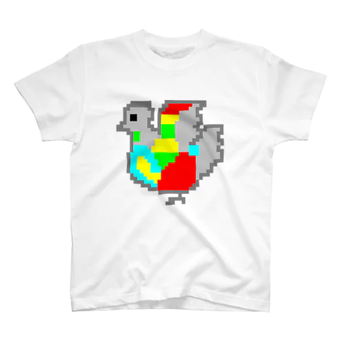 トリ肉 部位 ドット絵 スタンダードTシャツ