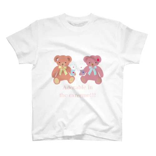 可愛いすぎるクマちゃん達♡ スタンダードTシャツ