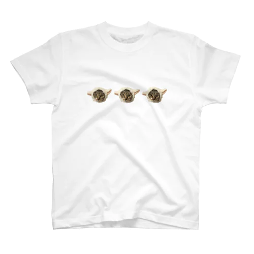 うちの猫「大好き!三つ子編」 Regular Fit T-Shirt