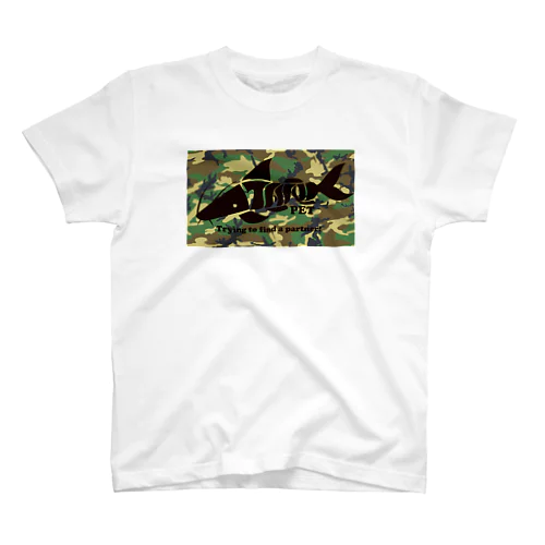 TANKPET CAMO1 Regular Fit T-Shirt