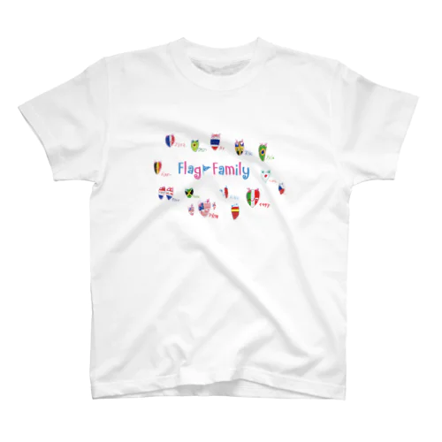 Flag Family Regular Fit T-Shirt