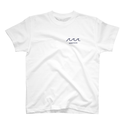 KOBAYASHI WAVE [WHITE] Regular Fit T-Shirt