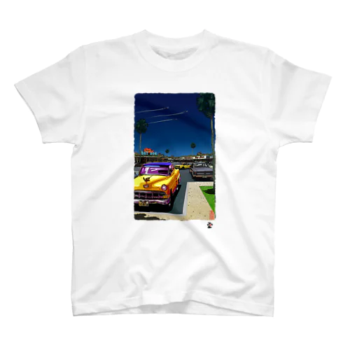 「コザ 60's」琉球デジタル版画Tシャツ　TY0072D Regular Fit T-Shirt