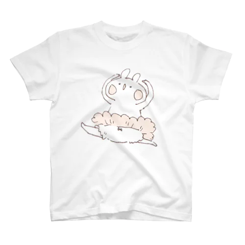 バレエうさぎ スタンダードTシャツ