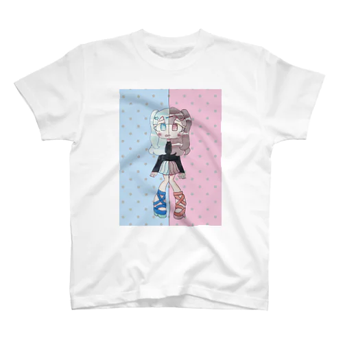 ガーリーな絵  スタンダードTシャツ