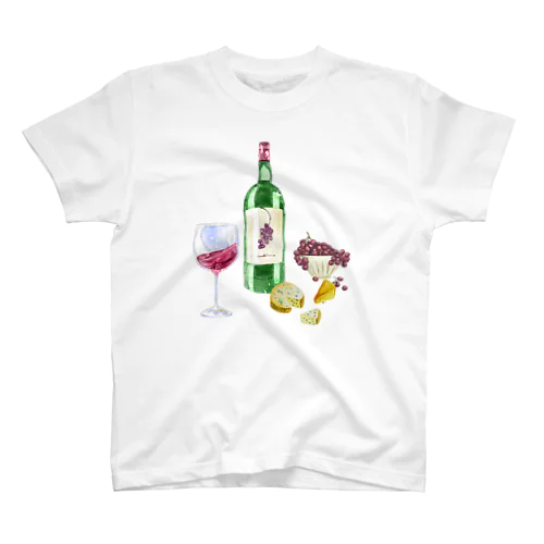 bon appetite! ワインとチーズ。 Regular Fit T-Shirt
